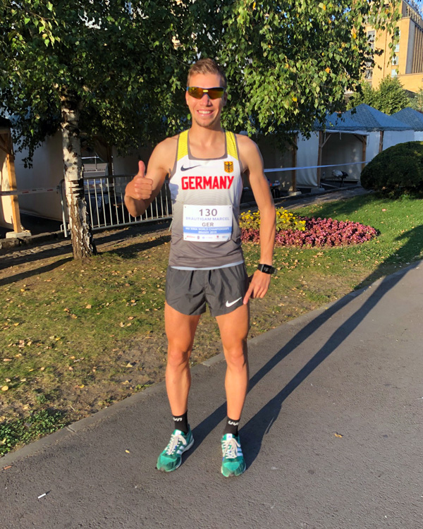 Marcel Braeutigam  Platz 4 Und Schnellster Deutscher 50km Wm In Brasov 20190904 1635943700